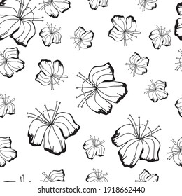 Cute, Elegant floral pattern in small hand draw flowers. Liberty style. Floral seamless background for fashion prints. Vintage print. Seamless vector texture. Spring bouquet.