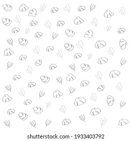 Cute, Elegant floral pattern in small hand draw flowers. Liberty style. Floral seamless background for fashion prints. Vintage print. Seamless vector texture. Spring bouquet.