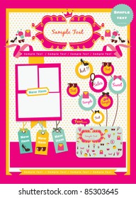 Cute elements design 2