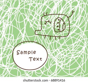 cute elephant card