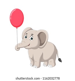 Cute elephant cartoon