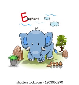 cute elephant cartoon