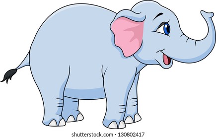 Cute elephant cartoon