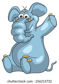Cute  elephant cartoon