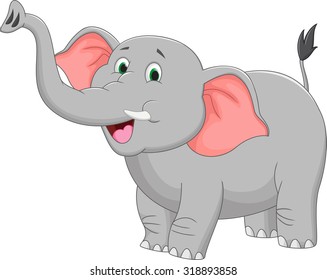 cute elephant cartoon