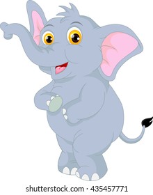 cute elephant cartoon 
