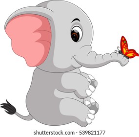 cute elephant cartoon