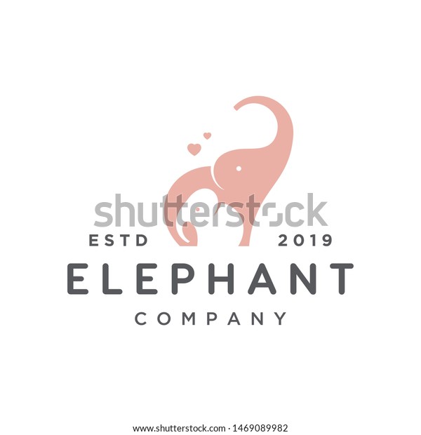 Download Cute Elephant Family Vector Baby Shop Stock Vector ...