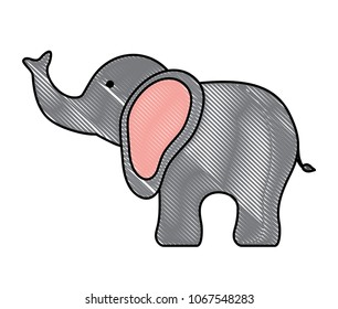 cute elephant icon