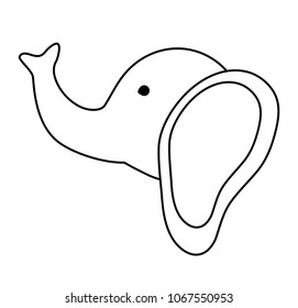 cute elephant icon