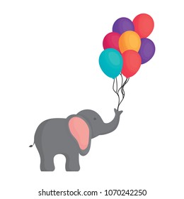 cute elephant icon