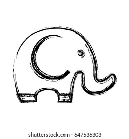 cute elephant icon
