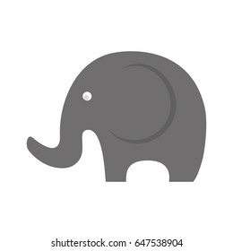 cute elephant icon