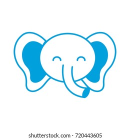 cute elephant icon