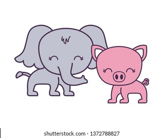 Elephant And Piggie Images Stock Photos Vectors Shutterstock