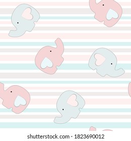 Se puede utilizar un patrón ininterrumpido de elefante cutáneo para papeles pintados, rellenos de patrones, texturas superficiales