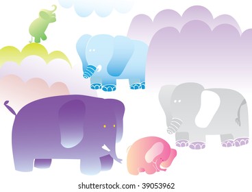 cute elephants of all kind