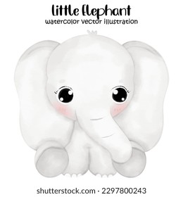 Cute elephants, elephant, elephant vector illustration