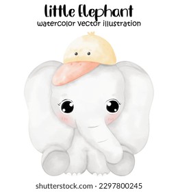 Cute elephants, elephant, elephant vector illustration
