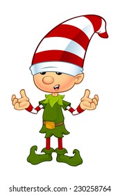 Cute Elf Character - Confused