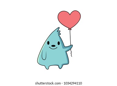 Cute Emoji Character . vector Illustration. Isolated on white background.