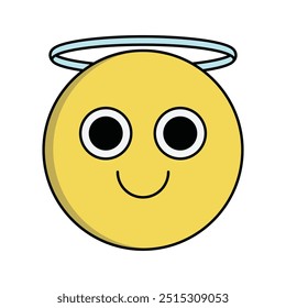 Cute Emoji Collection - Angel
