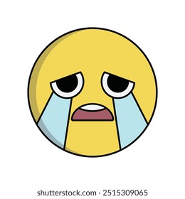 Cute Emoji Collection - Crying Face