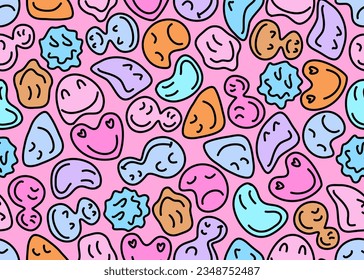 Diseño de emoticonos sin fin
