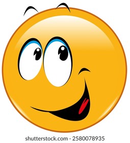 cute emoji expresive illustration vector