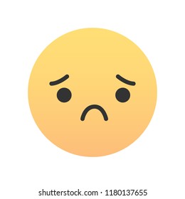 Cute emojic - emoticon icon. Vector illustration.