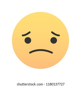 Cute emojic - emoticon icon. Vector illustration.