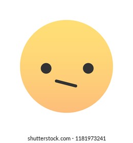 Cute emojic-emoticon icon. Vector illustration.
