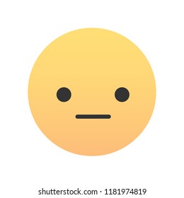Cute emojic-emoticon icon. Vector illustration.