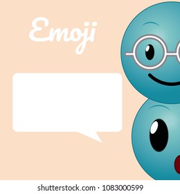 Cute emojis cartoons