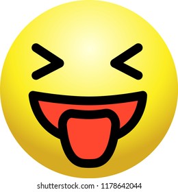 Cute emoticon icon set