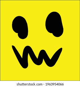 cute emoticon illustration vector design