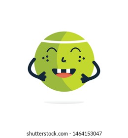 cute Emoticon Smile with visible teeth