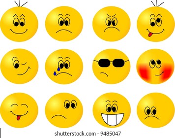 Cute emoticons