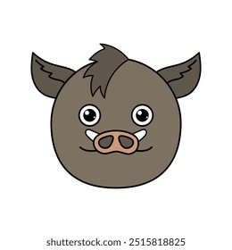 Cute Exotic Animals (Head Only) - Wild Board