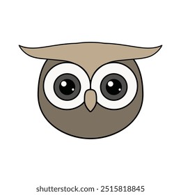 Cute Exotic Animals (Head Only) - Owl