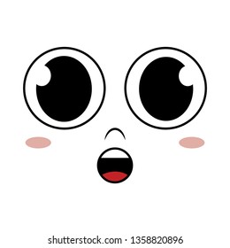 cute expression face