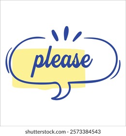 Cute Expressions speech bubble vector