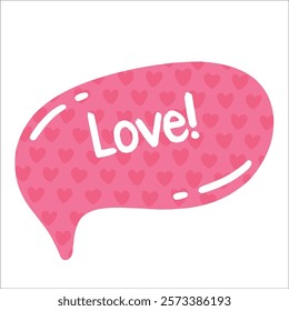 Cute Expressions speech bubble vector