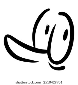 Cute Eye with Action Vector Icon Set