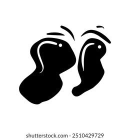 Cute Eye with Action Vector Icon Set