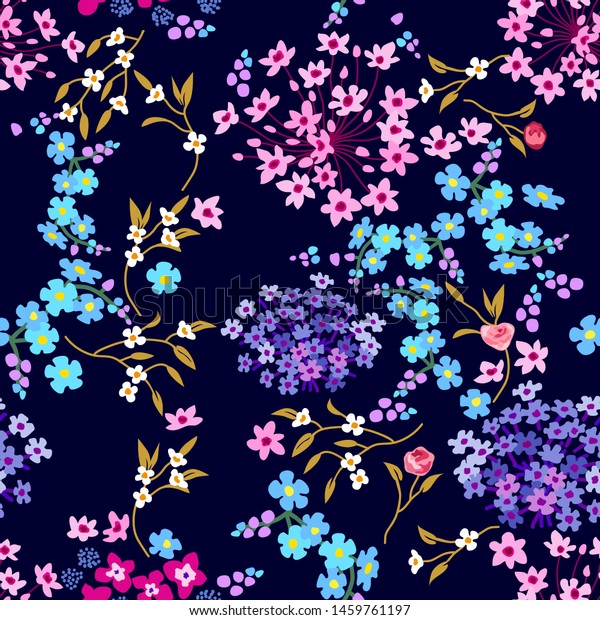 miniature print fabric
