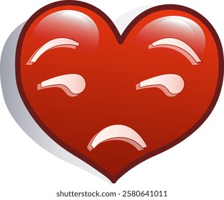 cute face emoji illustration vector