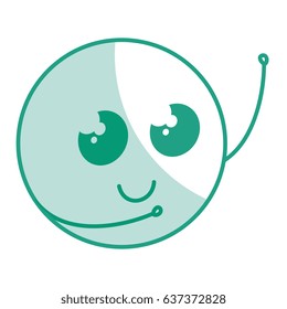 cute face emoticon kawaii character
