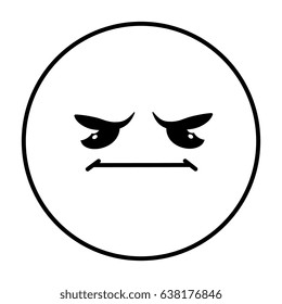 cute face emoticon kawaii character