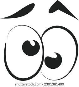 Cute face expressions for print or use as stickers, card, poster or T shirt